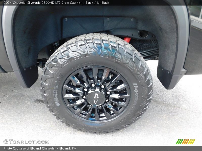 Black / Jet Black 2024 Chevrolet Silverado 2500HD LTZ Crew Cab 4x4