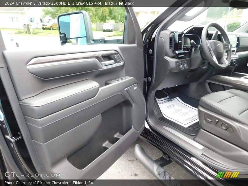 Black / Jet Black 2024 Chevrolet Silverado 2500HD LTZ Crew Cab 4x4