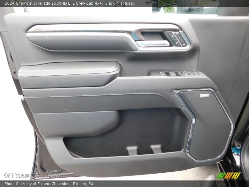 Black / Jet Black 2024 Chevrolet Silverado 2500HD LTZ Crew Cab 4x4