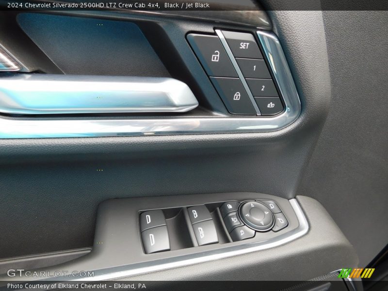 Black / Jet Black 2024 Chevrolet Silverado 2500HD LTZ Crew Cab 4x4