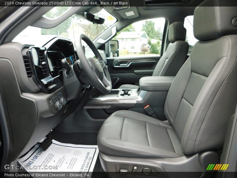 Black / Jet Black 2024 Chevrolet Silverado 2500HD LTZ Crew Cab 4x4
