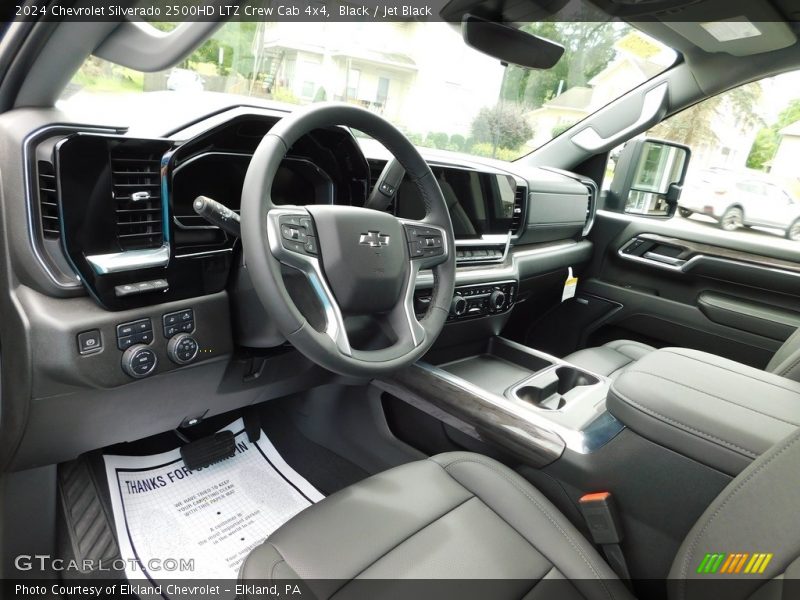 Black / Jet Black 2024 Chevrolet Silverado 2500HD LTZ Crew Cab 4x4
