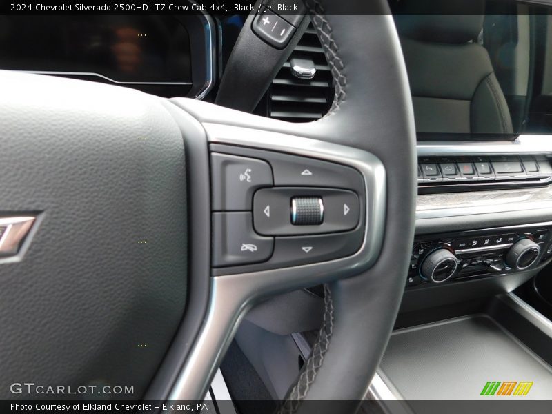 Black / Jet Black 2024 Chevrolet Silverado 2500HD LTZ Crew Cab 4x4