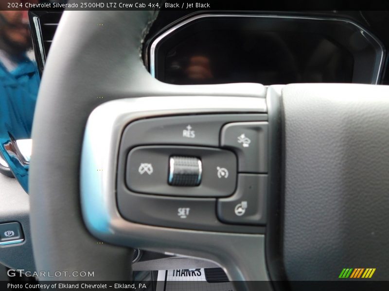 Black / Jet Black 2024 Chevrolet Silverado 2500HD LTZ Crew Cab 4x4