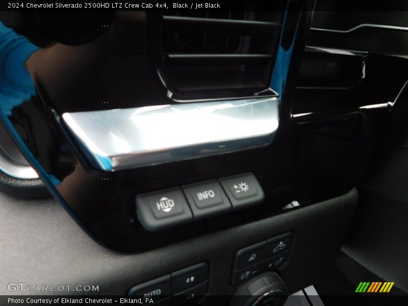 Black / Jet Black 2024 Chevrolet Silverado 2500HD LTZ Crew Cab 4x4