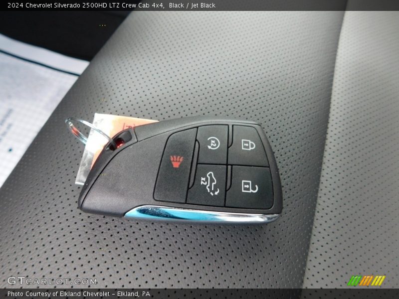 Black / Jet Black 2024 Chevrolet Silverado 2500HD LTZ Crew Cab 4x4