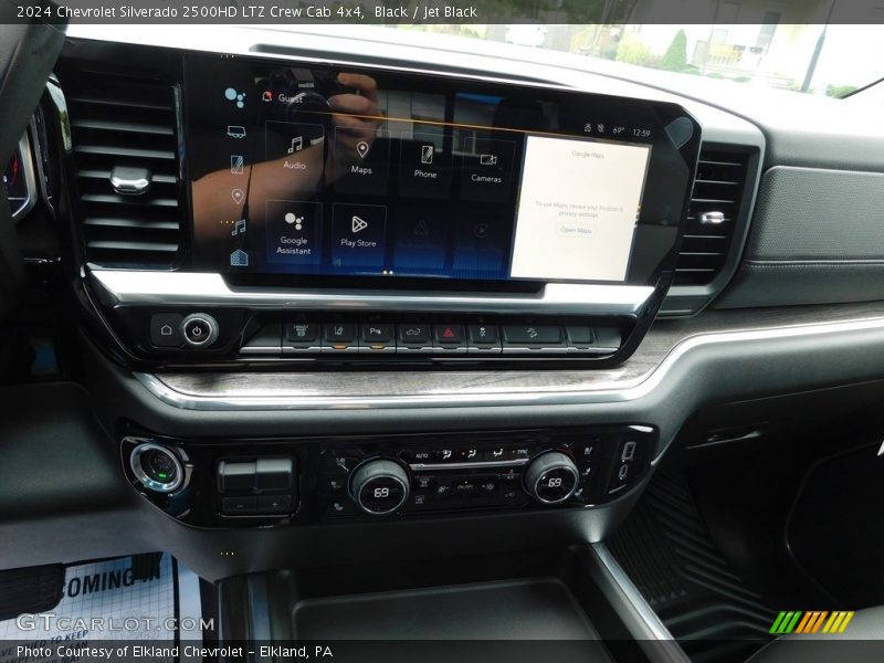 Black / Jet Black 2024 Chevrolet Silverado 2500HD LTZ Crew Cab 4x4