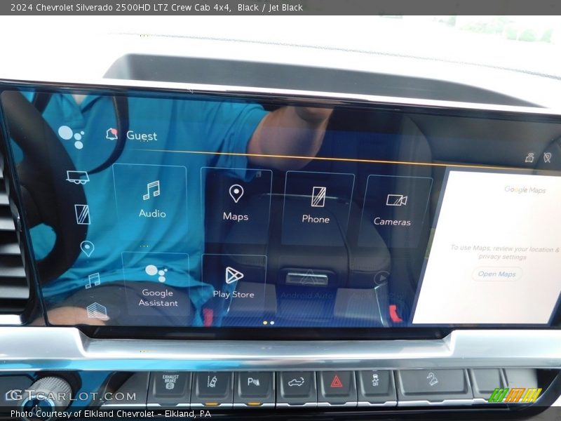 Black / Jet Black 2024 Chevrolet Silverado 2500HD LTZ Crew Cab 4x4
