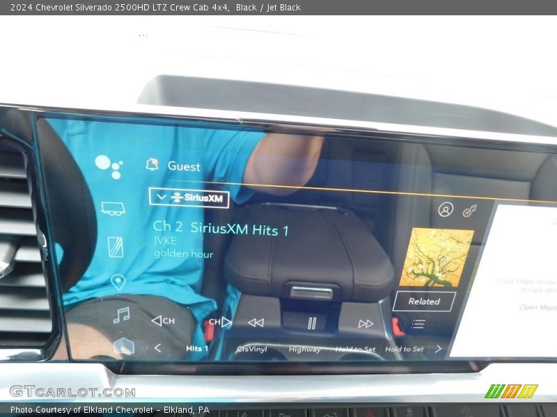 Black / Jet Black 2024 Chevrolet Silverado 2500HD LTZ Crew Cab 4x4