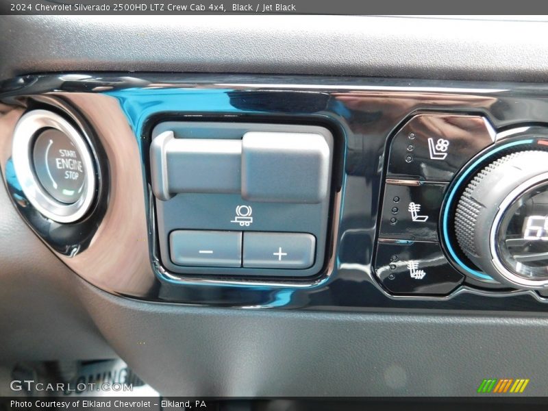 Black / Jet Black 2024 Chevrolet Silverado 2500HD LTZ Crew Cab 4x4
