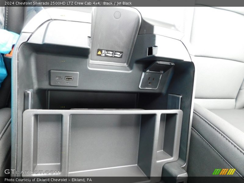 Black / Jet Black 2024 Chevrolet Silverado 2500HD LTZ Crew Cab 4x4