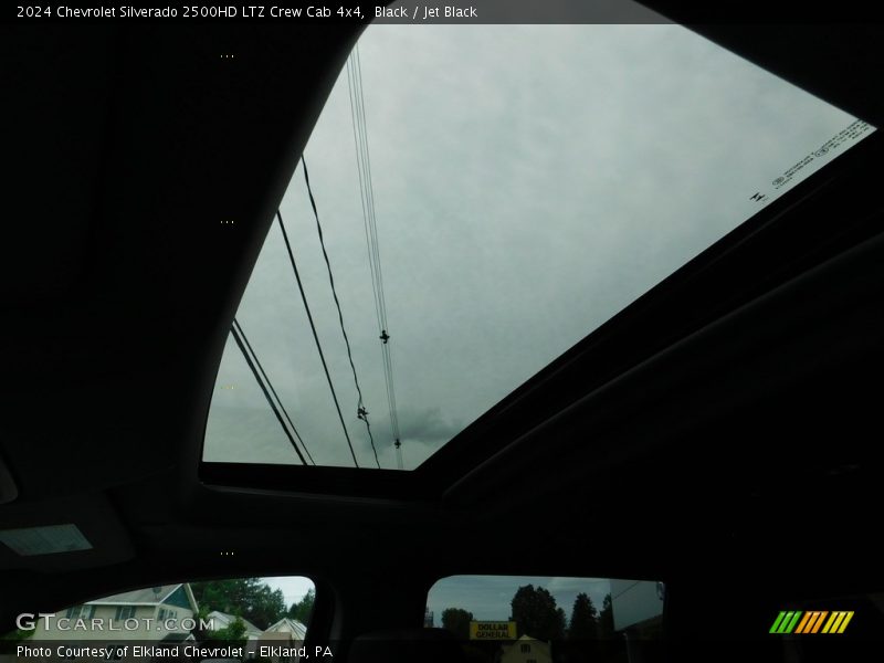 Black / Jet Black 2024 Chevrolet Silverado 2500HD LTZ Crew Cab 4x4