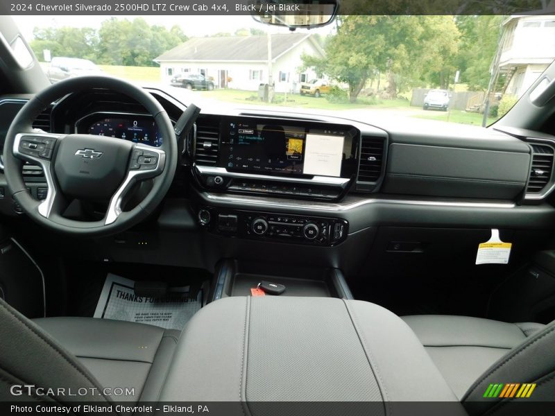 Black / Jet Black 2024 Chevrolet Silverado 2500HD LTZ Crew Cab 4x4