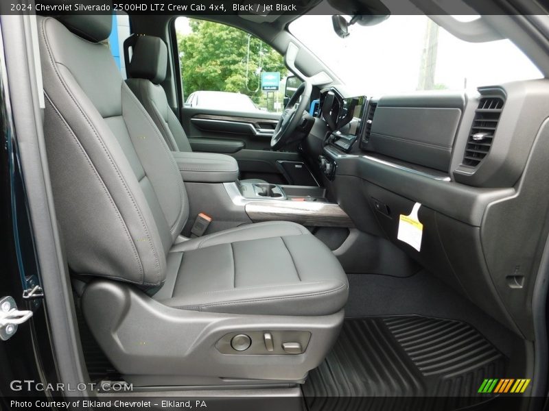 Black / Jet Black 2024 Chevrolet Silverado 2500HD LTZ Crew Cab 4x4