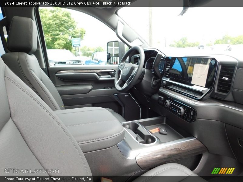 Black / Jet Black 2024 Chevrolet Silverado 2500HD LTZ Crew Cab 4x4
