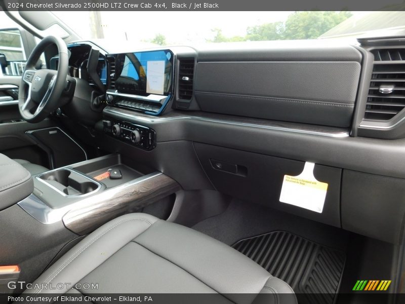 Black / Jet Black 2024 Chevrolet Silverado 2500HD LTZ Crew Cab 4x4