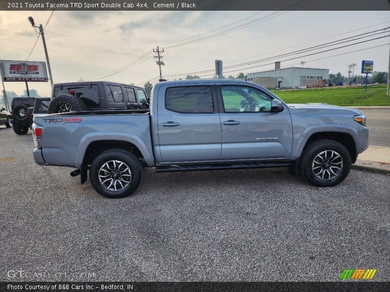 Cement / Black 2021 Toyota Tacoma TRD Sport Double Cab 4x4