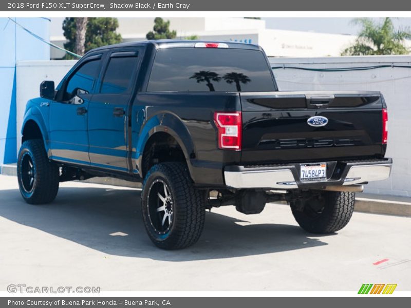 Shadow Black / Earth Gray 2018 Ford F150 XLT SuperCrew