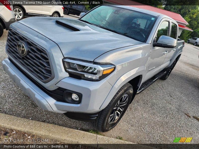 Cement / Black 2021 Toyota Tacoma TRD Sport Double Cab 4x4