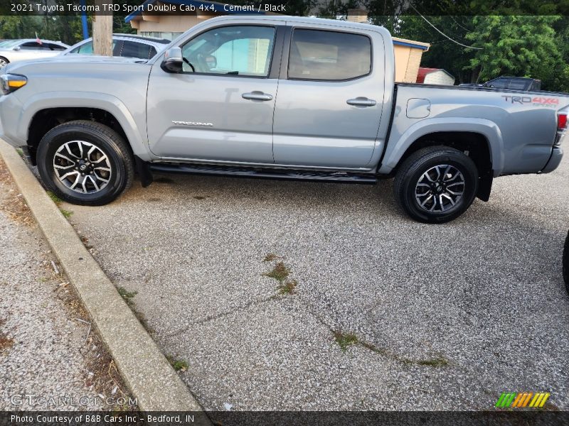 Cement / Black 2021 Toyota Tacoma TRD Sport Double Cab 4x4