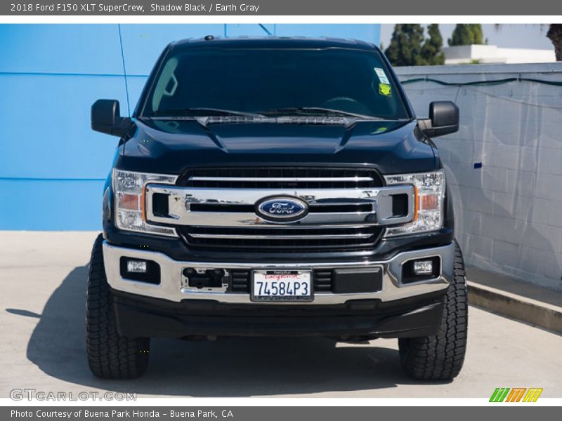 Shadow Black / Earth Gray 2018 Ford F150 XLT SuperCrew