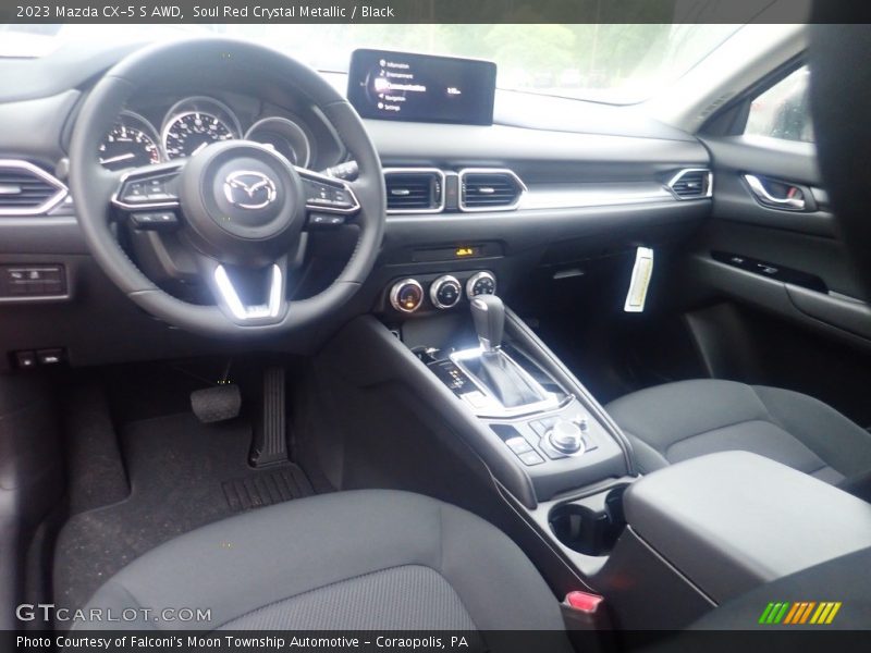 Soul Red Crystal Metallic / Black 2023 Mazda CX-5 S AWD