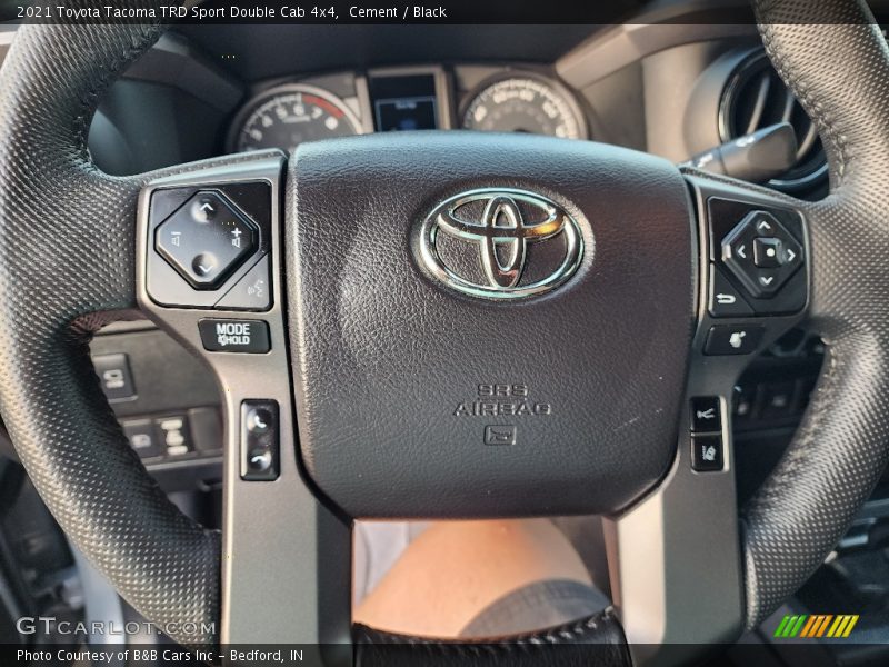 Cement / Black 2021 Toyota Tacoma TRD Sport Double Cab 4x4