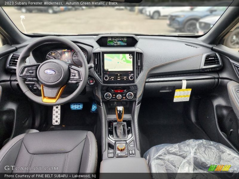 Dashboard of 2023 Forester Wilderness