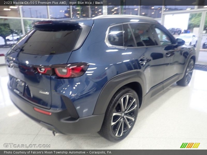Ingot Blue Mica / Black 2023 Mazda CX-50 S Premium Plus AWD