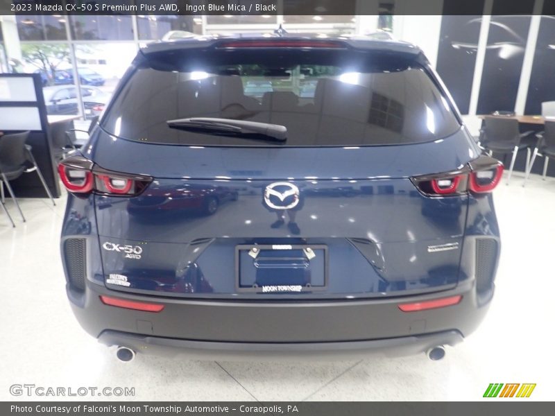 Ingot Blue Mica / Black 2023 Mazda CX-50 S Premium Plus AWD