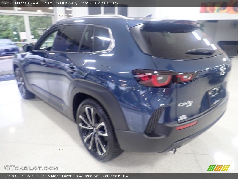 Ingot Blue Mica / Black 2023 Mazda CX-50 S Premium Plus AWD