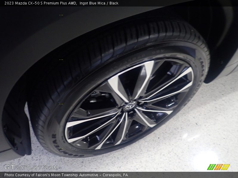 Ingot Blue Mica / Black 2023 Mazda CX-50 S Premium Plus AWD