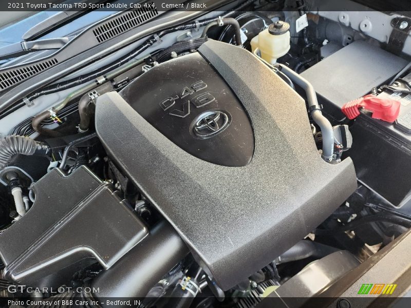 Cement / Black 2021 Toyota Tacoma TRD Sport Double Cab 4x4