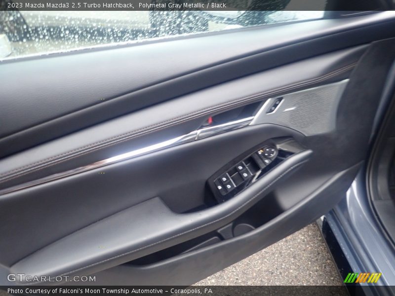 Polymetal Gray Metallic / Black 2023 Mazda Mazda3 2.5 Turbo Hatchback