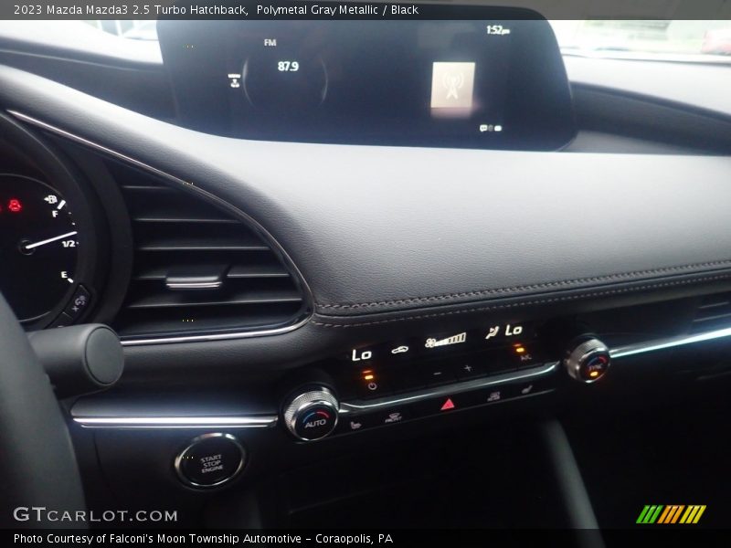Polymetal Gray Metallic / Black 2023 Mazda Mazda3 2.5 Turbo Hatchback