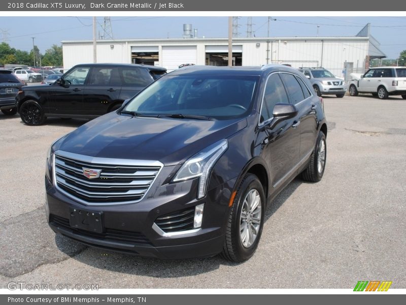 Dark Granite Metallic / Jet Black 2018 Cadillac XT5 Luxury