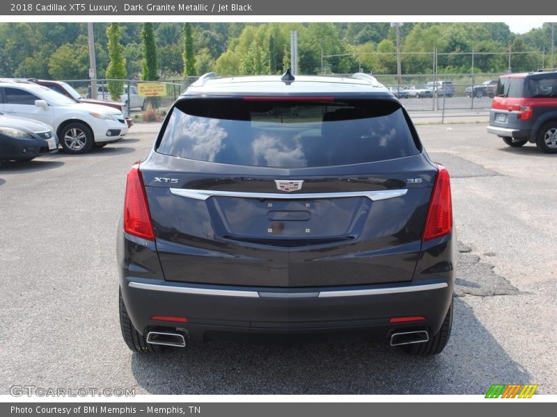 Dark Granite Metallic / Jet Black 2018 Cadillac XT5 Luxury