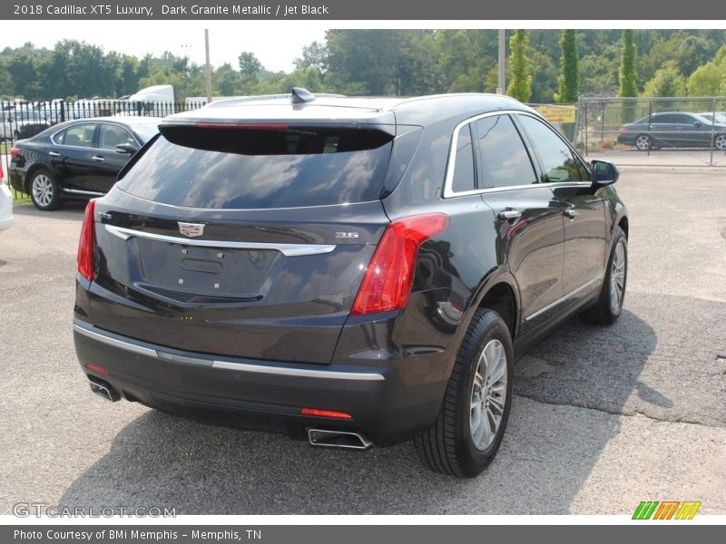 Dark Granite Metallic / Jet Black 2018 Cadillac XT5 Luxury