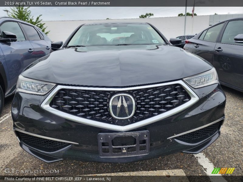 Crystal Black Pearl / Parchment 2019 Acura TLX V6 Sedan