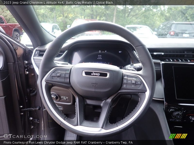 Baltic Gray Metallic / Global Black 2023 Jeep Grand Cherokee L Altitude 4x4