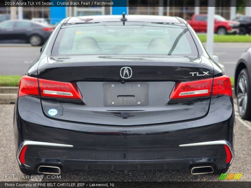 Crystal Black Pearl / Parchment 2019 Acura TLX V6 Sedan