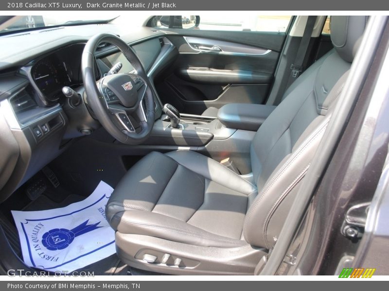 Front Seat of 2018 XT5 Luxury