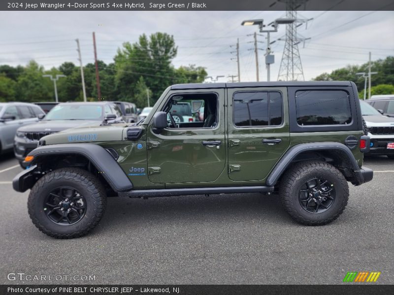  2024 Wrangler 4-Door Sport S 4xe Hybrid Sarge Green