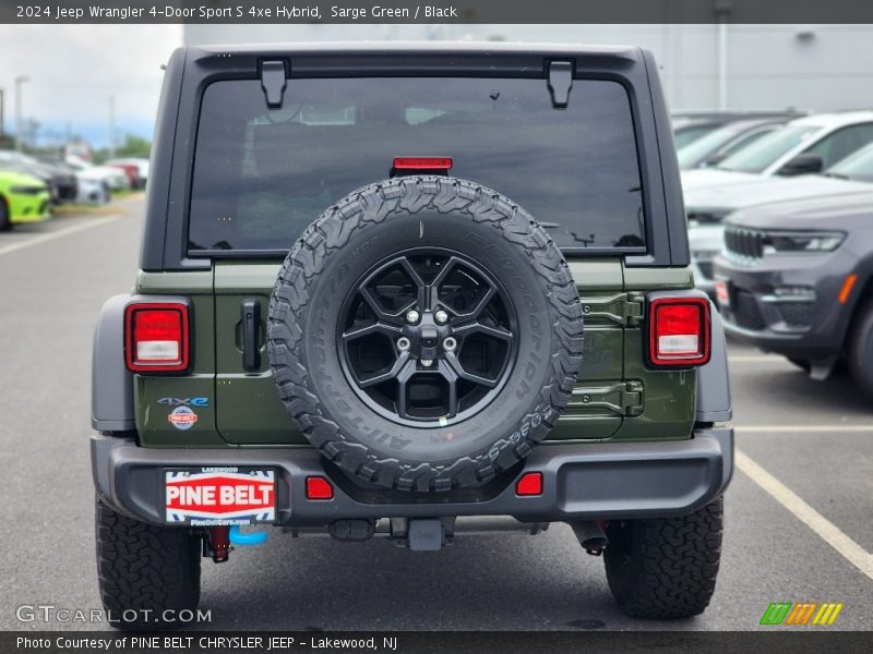Sarge Green / Black 2024 Jeep Wrangler 4-Door Sport S 4xe Hybrid