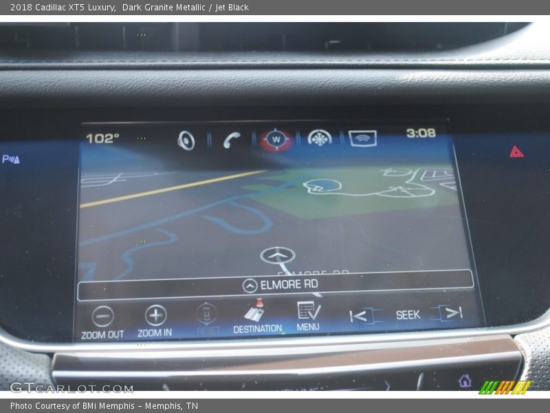 Navigation of 2018 XT5 Luxury