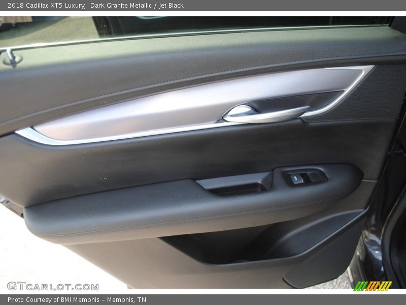 Dark Granite Metallic / Jet Black 2018 Cadillac XT5 Luxury