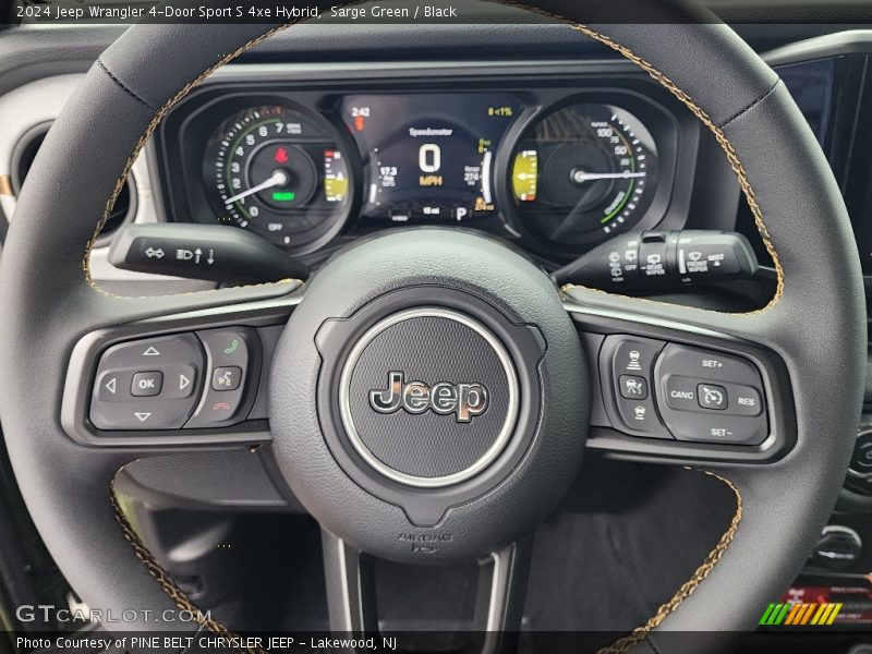  2024 Wrangler 4-Door Sport S 4xe Hybrid Steering Wheel