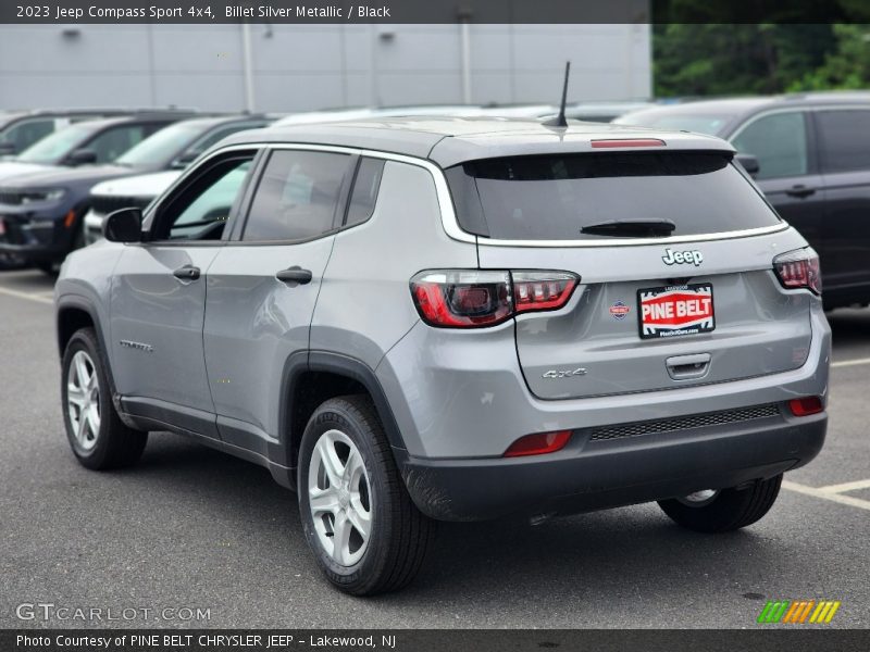 Billet Silver Metallic / Black 2023 Jeep Compass Sport 4x4