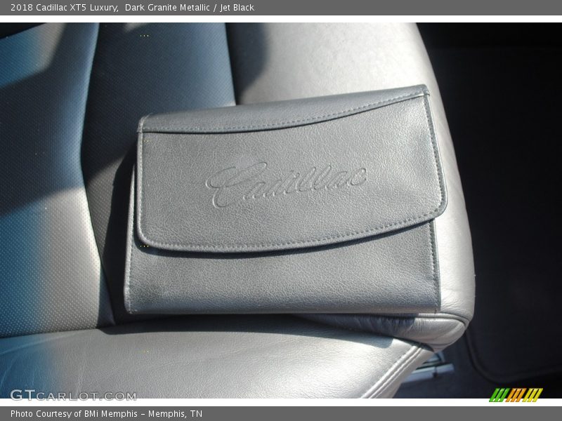 Dark Granite Metallic / Jet Black 2018 Cadillac XT5 Luxury