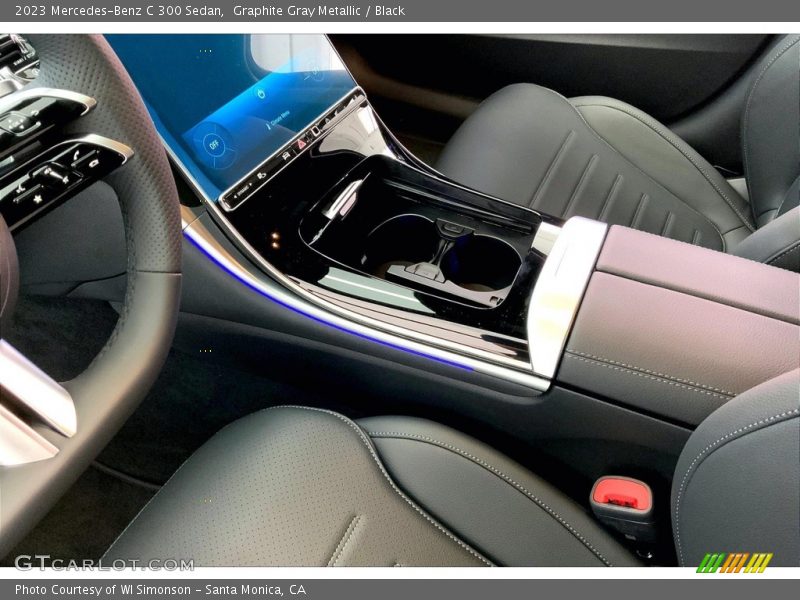 Graphite Gray Metallic / Black 2023 Mercedes-Benz C 300 Sedan